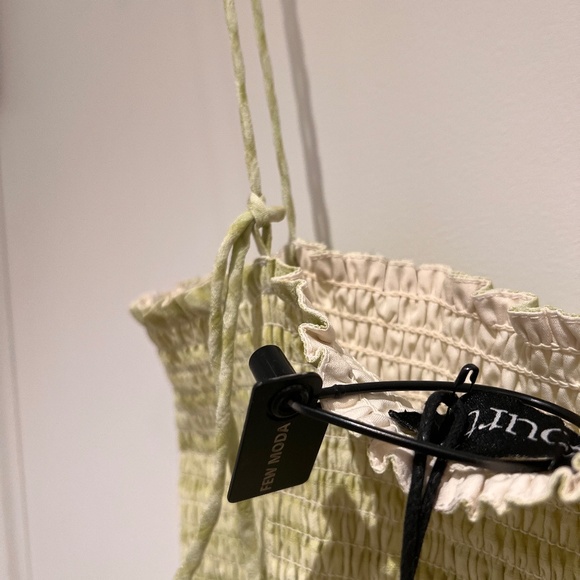 Few Moda Court Green Checkered Sun Dress Size XS - Picture 6 of 7